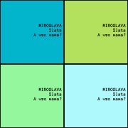 MIROSLAVA, Zlata - А что мама?