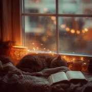 Вкус покоя, Lo Fi библиотека, Lo Fi Hip Hop, Спокойная фоновая музыка - Огоньки на подоконнике